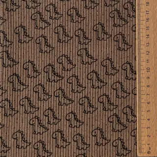Menčester STRETCH Little dino taupe