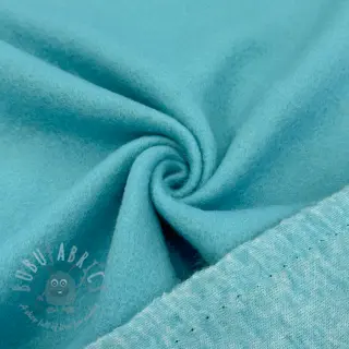 Mantelstof PRATO wool aqua