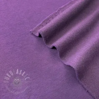 Geruwde sweaterstof JOGGING purple
