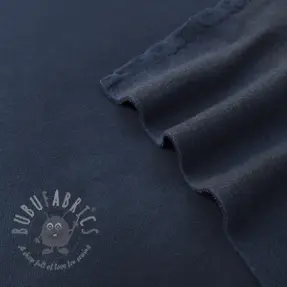 Geruwde sweaterstof JOGGING navy