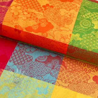 Decoratiestof FRENCH TABLE CLOTH JACQUARD Niwa allover summer
