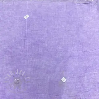 Dubbelgaas/mousseline Vintage violet 2e keus
