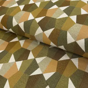 Dekoračná látka jacquard Mustang gold