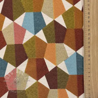 Decoratiestof jacquard Mustang multi