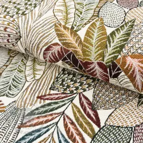 Decoratiestof jacquard Egypte blanc