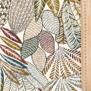 Decoratiestof jacquard Egypte blanc
