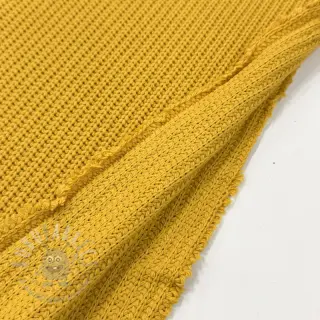 Sweaterstof BIG KNIT yellow