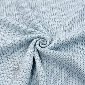 Sweaterstof BIG KNIT baby blue