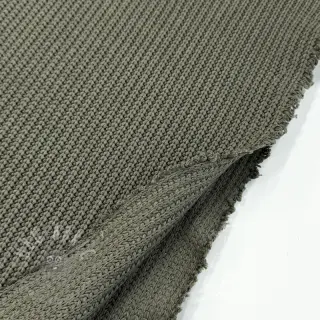 Sweaterstof BIG KNIT camo green