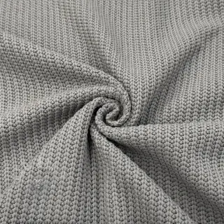 Sweaterstof BIG KNIT light grey