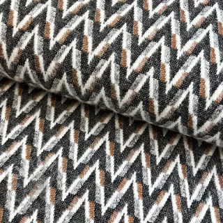Gebreide stof jacquard Comfilia Arrows grey