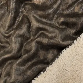 Kabátovina Panther Glammy Teddy Lammy brown