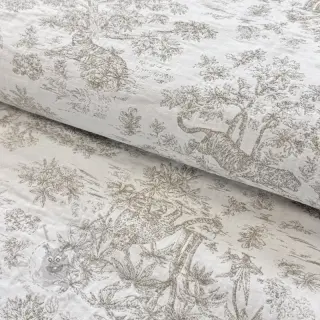 Decoratiestof jacquard MACASSAR alover lin