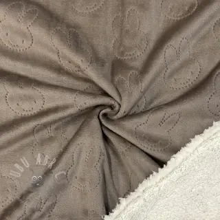 Babypluche TEDDY Bunny taupe