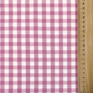 Bavlnená látka Check pink