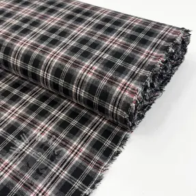 Scottish Check YARN DYED BRUSHED design En