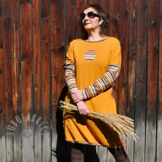 Sweaterstof PREMIUM dark camel