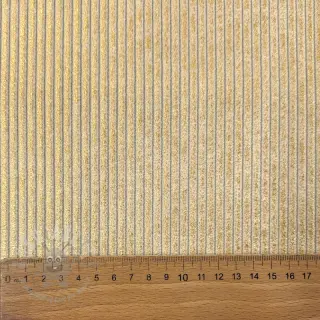 Ribfluweel HUGGY gold