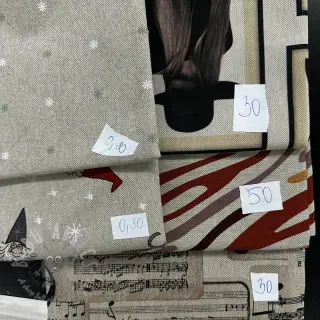 Stoffenpakket decoratiestoffen 1275