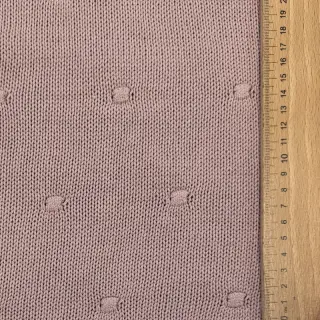 Svetrovina BIG KNIT DOT old pink