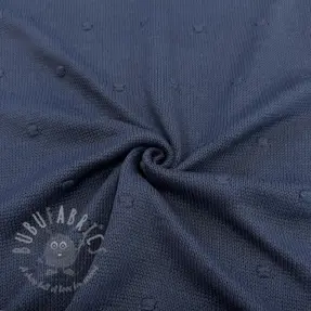 Sweaterstof BIG KNIT DOT navy