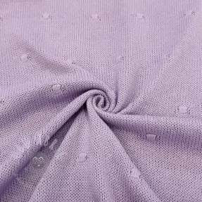 Sweaterstof BIG KNIT DOT violet