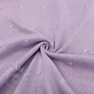 Sweaterstof BIG KNIT DOT violet