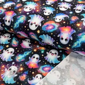 Sweaterstof Spooky design D digital print