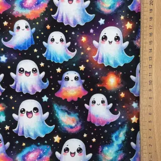Teplákovina Spooky design D digital print