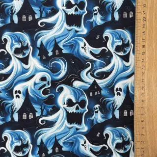 Teplákovina Spooky design C digital print