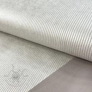 Ribfluweel HUGGY silver