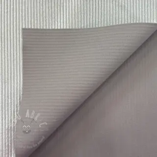Ribfluweel HUGGY silver