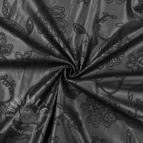 Kunstleer voor kleding Flowers design En