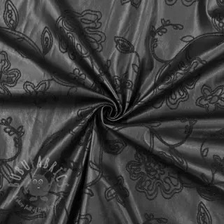 Kunstleer voor kleding Flowers design En