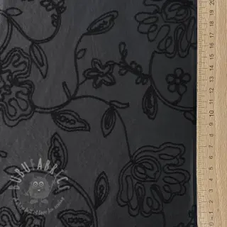 Kunstleer voor kleding Flowers design En