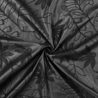 Umelá koža odevná Flowers design C