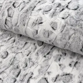 Kunstbont Animal skin black