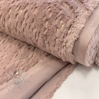 Kunstbont FOIL dark rose