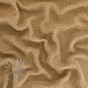 Mantelstof TEDDY camel