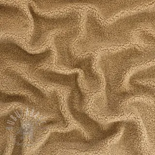 Mantelstof TEDDY camel