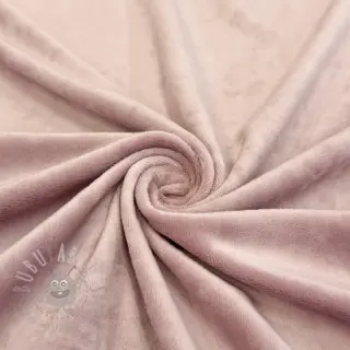 Fluweel VELVET STRETCH rose