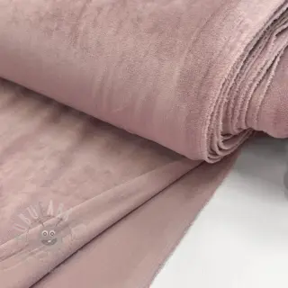 Fluweel VELVET STRETCH rose