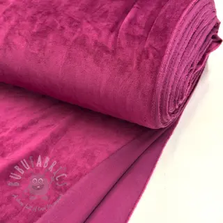 Fluweel VELVET STRETCH magenta