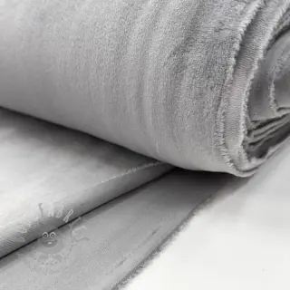 Fluweel VELVET STRETCH light grey