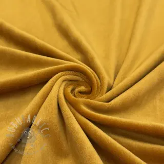 Fluweel VELVET STRETCH ochre