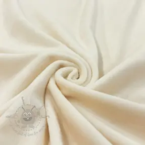 Fluweel VELVET STRETCH ecru