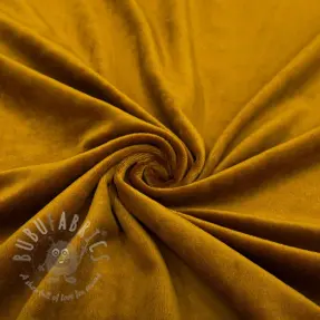Fluweel VELVET STRETCH camel