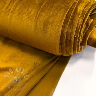 Fluweel VELVET STRETCH camel