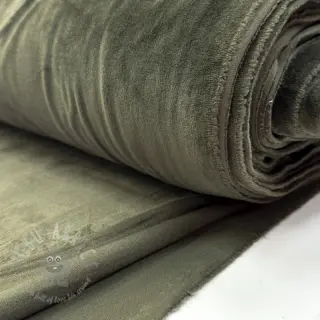 Fluweel VELVET STRETCH camo green