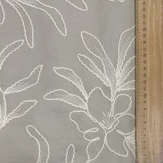 Bavlnená látka EMBROIDERY GABARDINE Luana grey